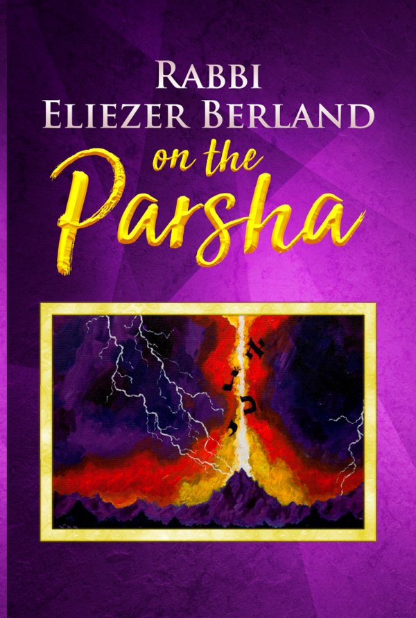 כריכת Rabbi Eliezer Berland on the Parsha